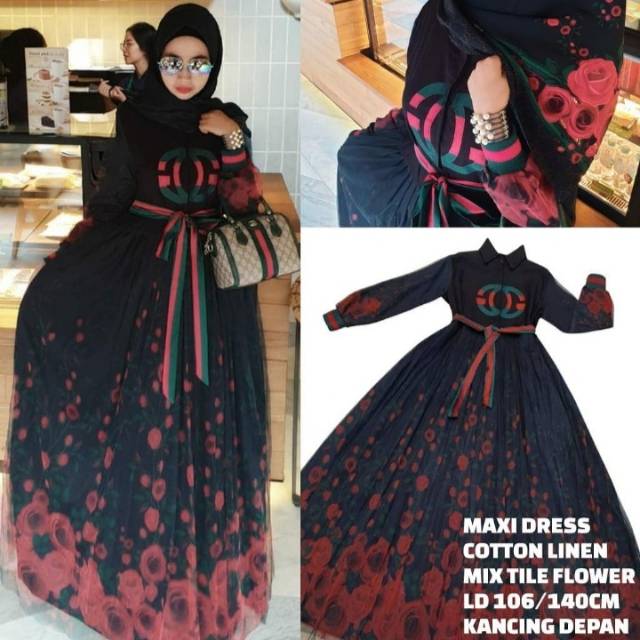 Set Maxi Dress Original SHR