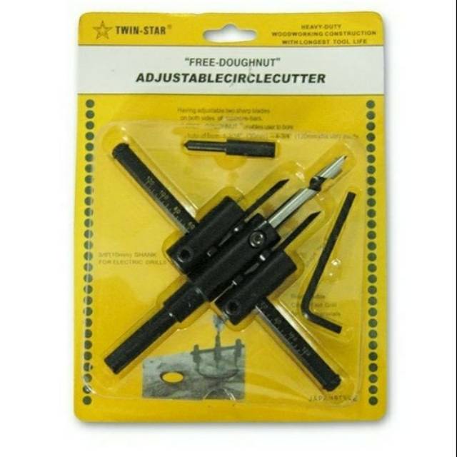 

Adjustable Hole Cutter 30 - 120 mm