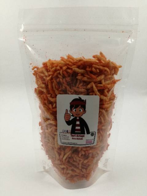 

TERI KRISPI RASA BALADO 130Gram/ISI LEBIH BANYAK/ENAK DAN GURIH 130gram