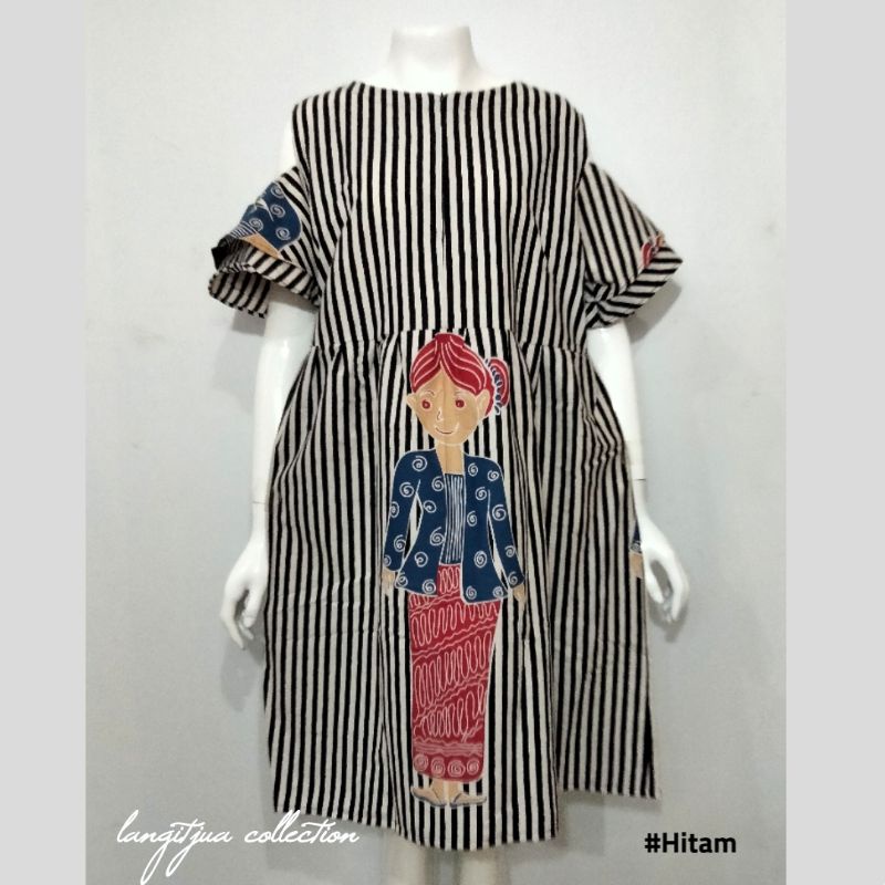 NUSANTARA BATIK DRESS BUMIL TRENDY BUSUI FRIENDLY