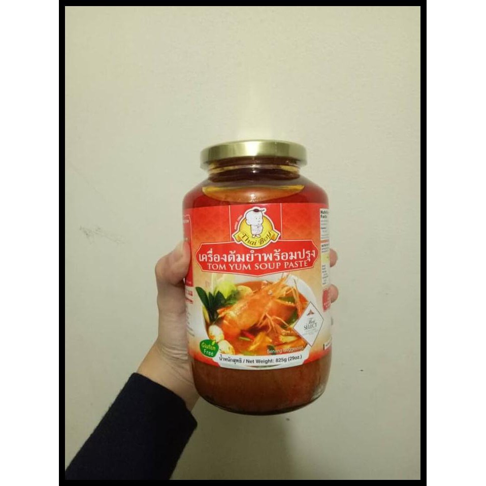 

XRB6 THAIBOY TOM YUM PASTE 825GR THAI BOY JUMBO TOMYUM BUMBU SAUS SAOS D4ZH