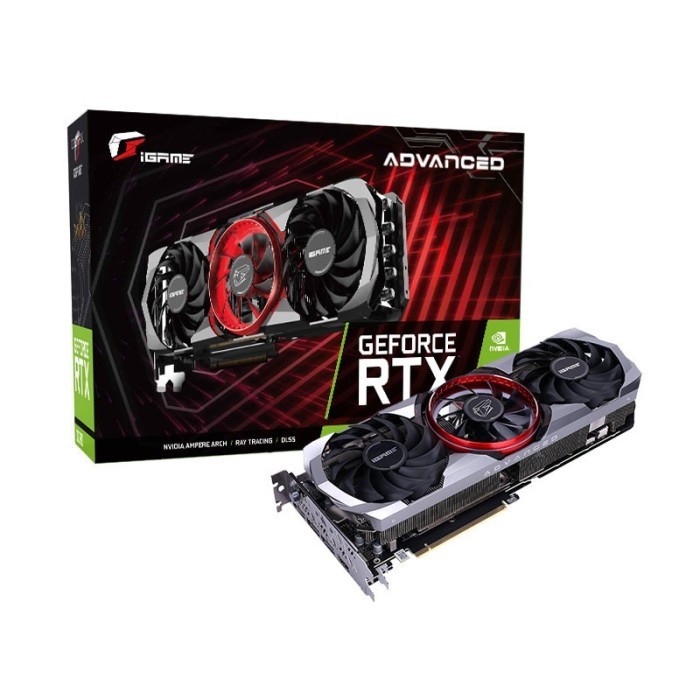 Vga ColorFul RTX 3070 Advanced OC 8GB - ColorFul iGAME GEFORCE RTX3070 8GB ADVANCED OC-V