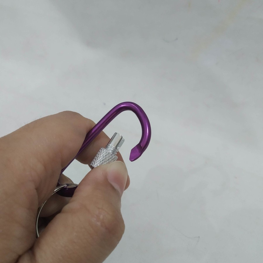 Ganci Gatungan Kunci Carabiner Mini Key chain Motor warna random