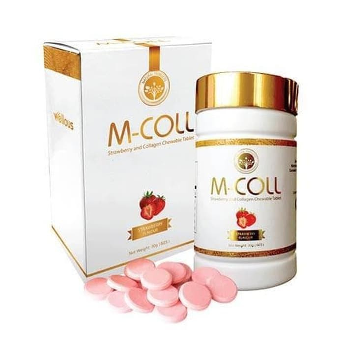 M-COLL COLLAGEN IMPORT ORI PENGHILANG KERUTAN WAJAH PALING AMPUH RESMI BPOM