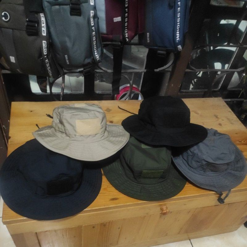 Topi Rimba Tactical Velcro