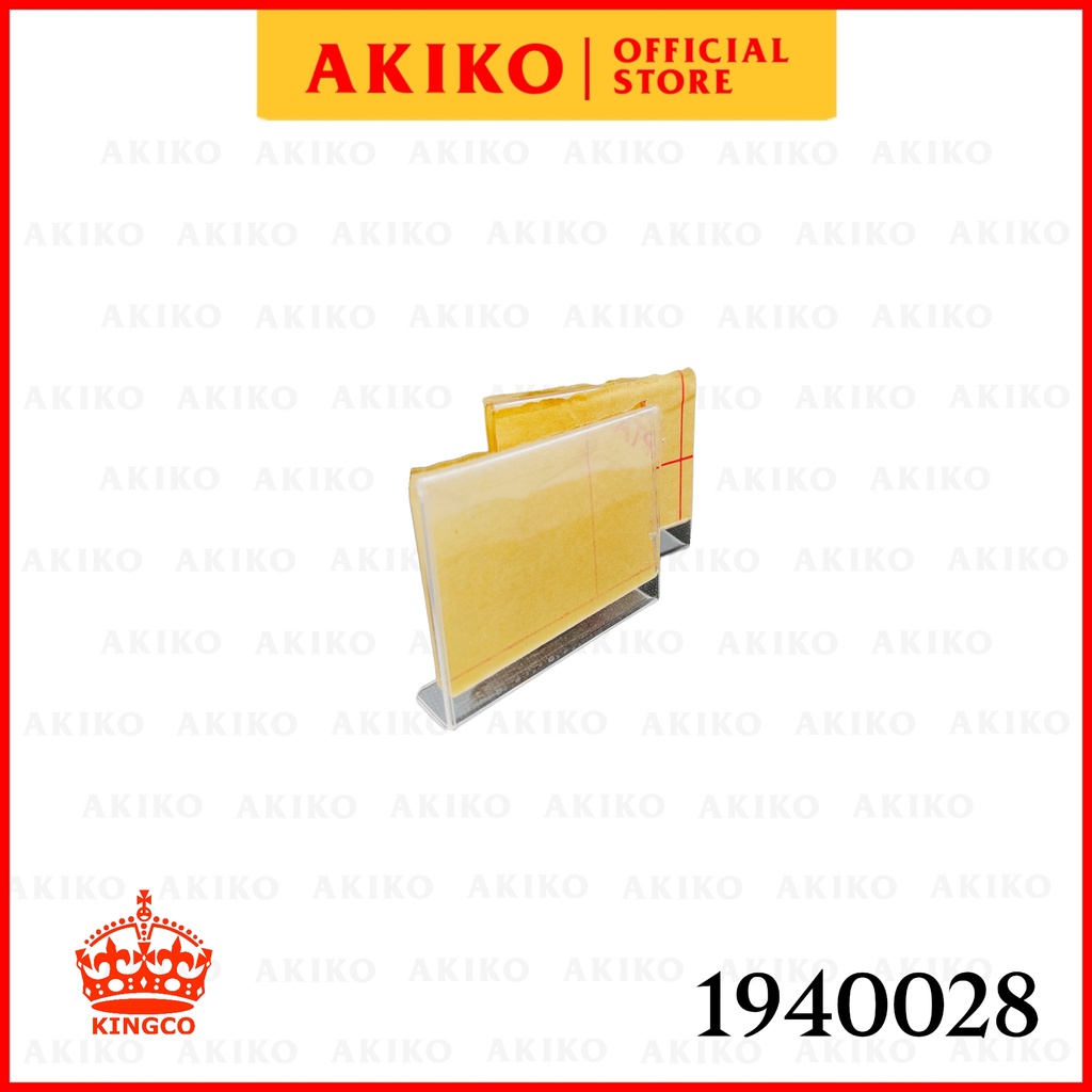 

Name Tag 6x9 Bening/Fjs Model berdiri