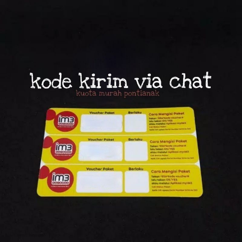 [ kode kirim via Chat ] Voucher Indosat Kuota Youtube 1gb 3hari 7hari 2,5gb 5hari 1 3 7 2,5 5 gb har