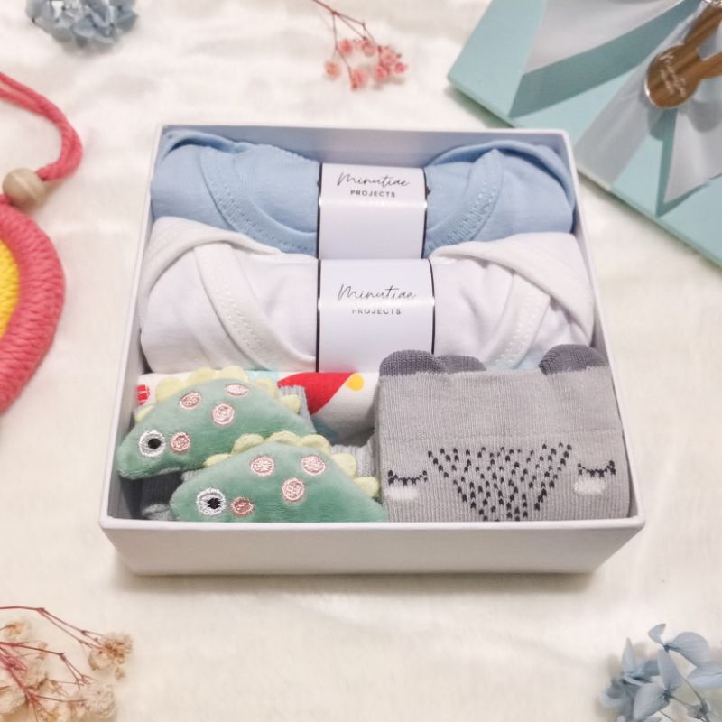 Minutiae Projects | MINI | Hampers Bayi | Kado Lahiran | Hampers Baby Boy & Girl | Newborn Baby Gift Set-4