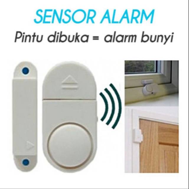 Alarm pintu rumah jendela dan kantor anti maling praktis dan simple