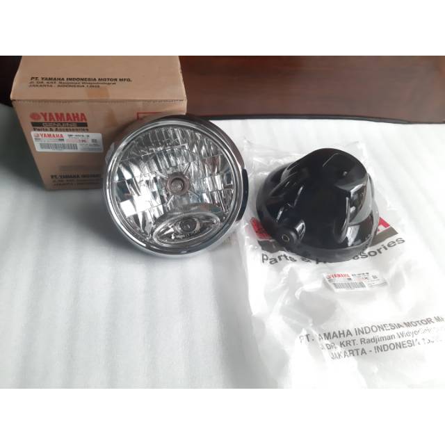 Reflektor lampu depan assy rxking rx king new original