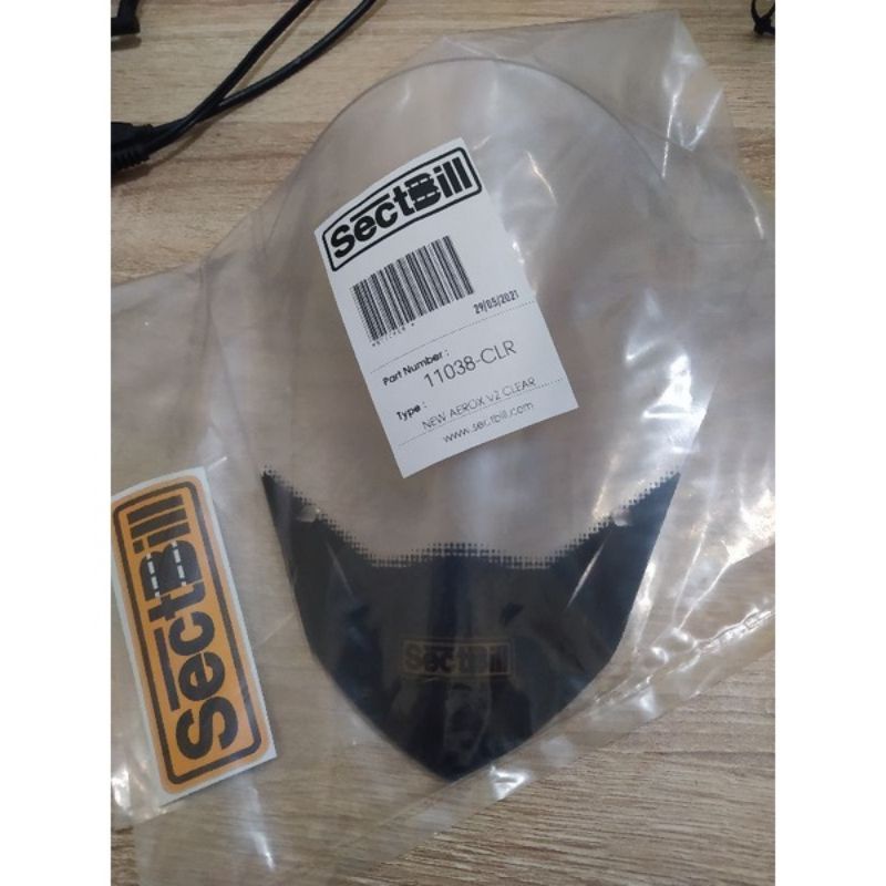 Visor Yamaha All New Aerox Connected Aerox V2 Sectbill Original