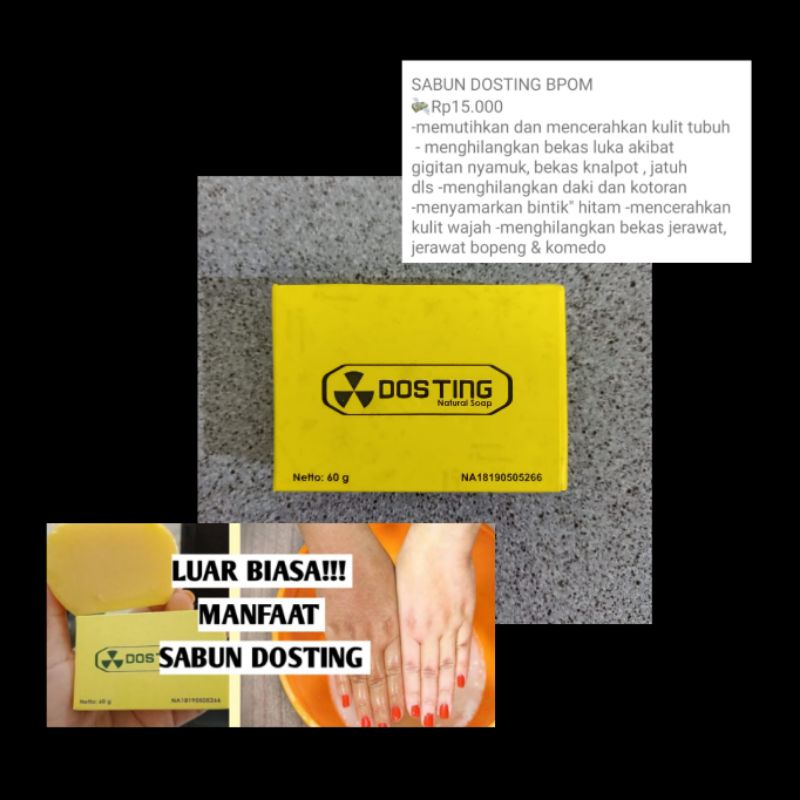 SABUN DOSTING BPOM