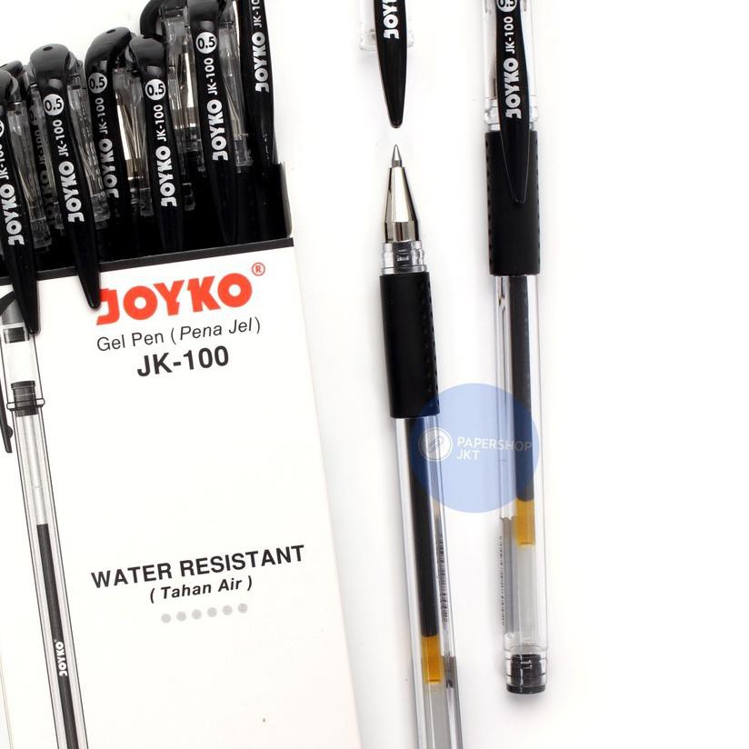 

Diskon!! KODE-288 [ LUSIN ] Joyko JK-100 Biru Pen / Pulpen / Ballpoint