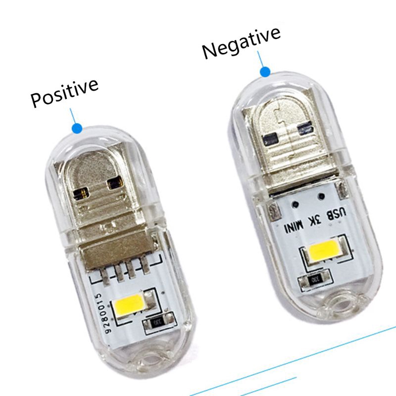 ✿ AUS Lampu Baca LED Mini Portable dengan USB untuk PC / Laptop / Komputer