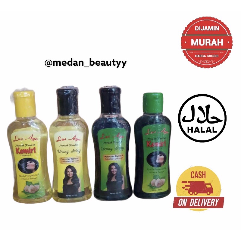 kemiri lus ayu bpom - kemiri urang aring bpom - minyak kemiri lus ayu - minya kemii urang aring