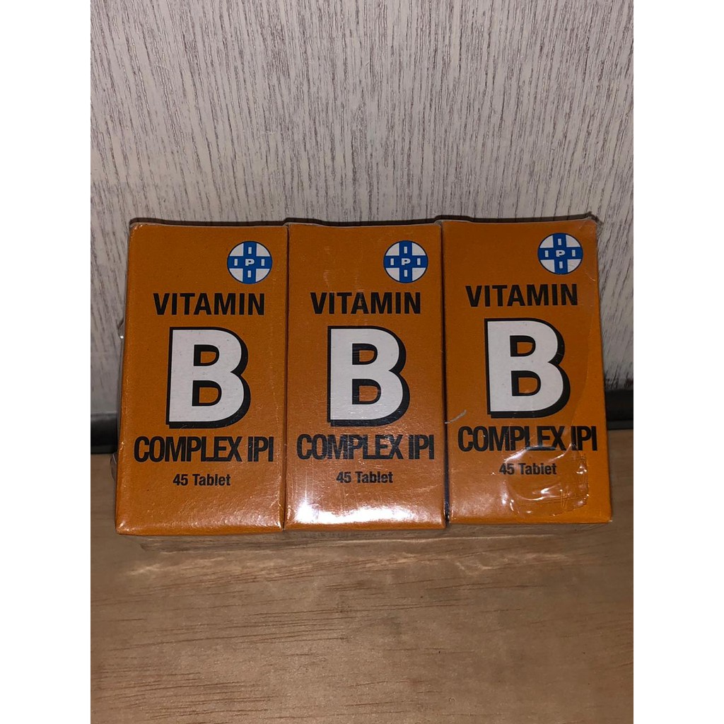 VITAMIN B COMPLEX IPI 45 TABLET | Lazada Indonesia