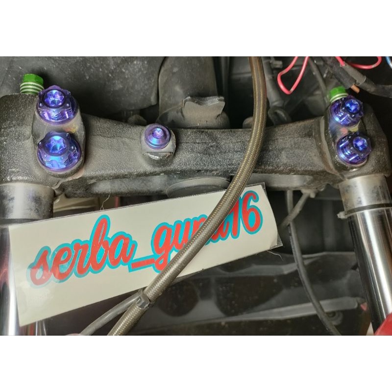 BAUT TITANIUM SHOCK DEPAN NMAX/AEROX