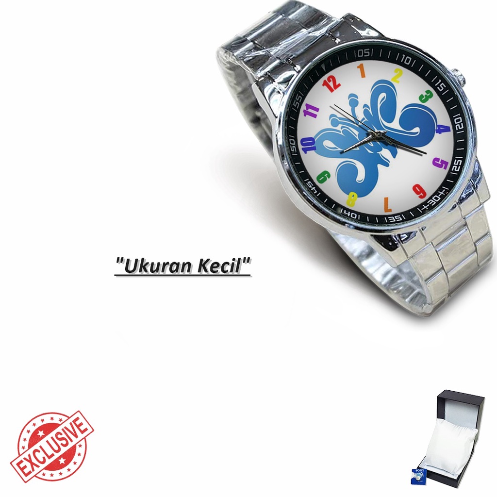 Jam Tangan Rantai Couple SLANK Motif 19