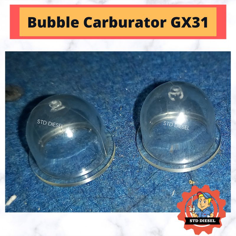 Bulb Carburator Mesin Potong Rumput brush cutter 4 tak GX31 GX35 stroke Bubble Dot Kempong