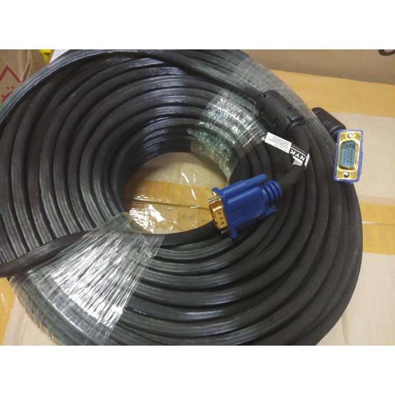 Kabel VGA 40Meter Male to Male Gold Plated