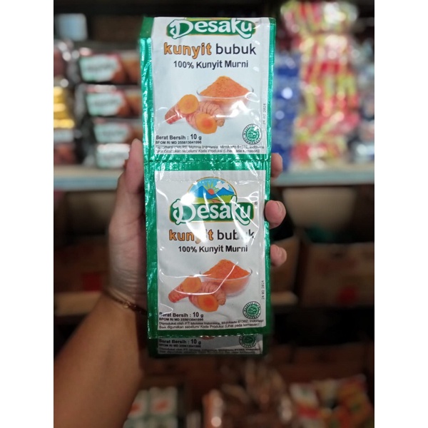 

Desaku Kunyit Bubuk Ketumbar Bubuk 10gr (1 renceng isi 12)