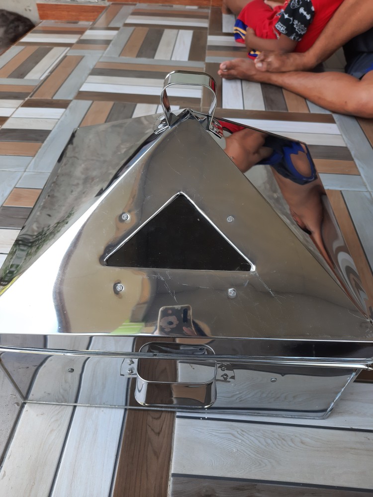 Klakat Steamer Kukusan 1 Susun Stainless Ukuran 30x30 35x35 40x40