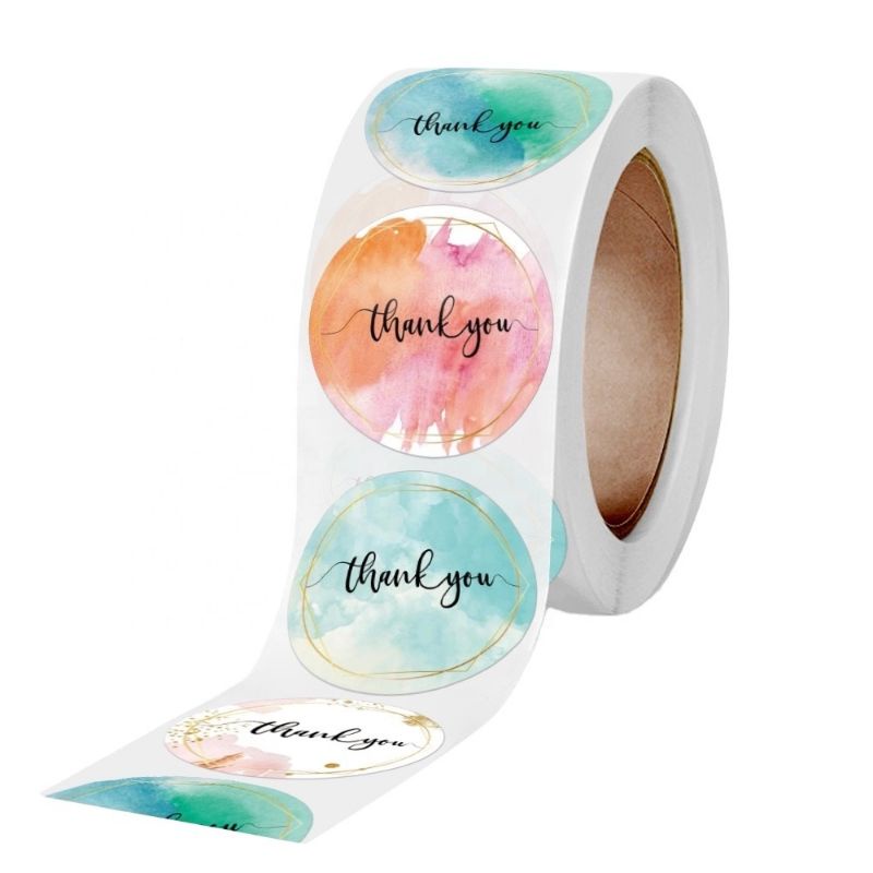 

Stiker Ucapan Terima Warna Warni Kasih Sticker Thank You Pink Colorfull Untuk Kerajinan Craft Scrapbook