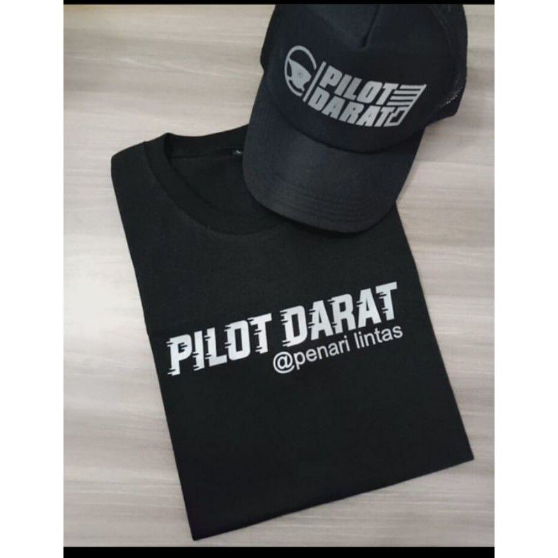 KAOS PILOT DARAT PENARI LINTAS BONUS TOPI