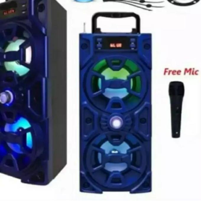 ● Speaker Bluetooth MH-36BT/XTM 2021 Speaker Sobwoofer Aktif Bonus Mic karaoke player FM Radio digit