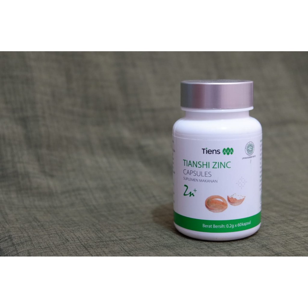 Suplemen Zinc (Tiansi Zinc Capsule untuk Dewasa dan Anak-anak)