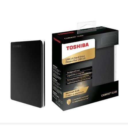 Harddisk External Toshiba Canvio Slim III 1TB &quot; HD Ext Canvio Slim 1TB