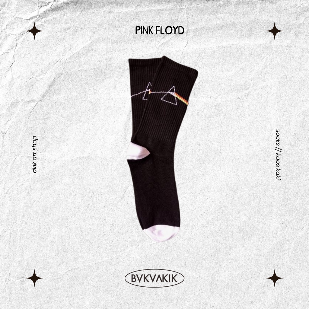 Kaos Kaki Pink Floyd