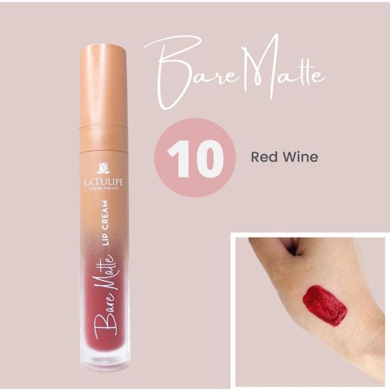 LA TULIPE BARE MATTE LIP CREAM