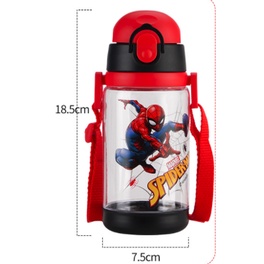 DISNEY Botol Minum Anak Disney Original Dual Cap Bahan Tritan Premium BPA Free/ Kids Bottle 520 ml 5012