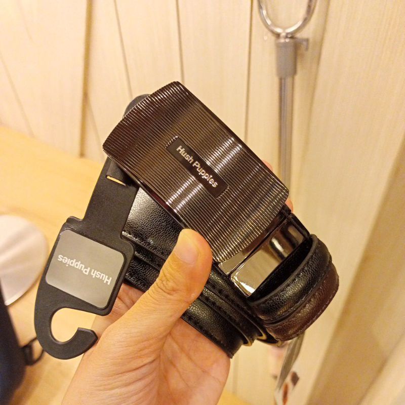 Ikat Pinggang / Belt Hush Puppies Kulit Asli Original Store