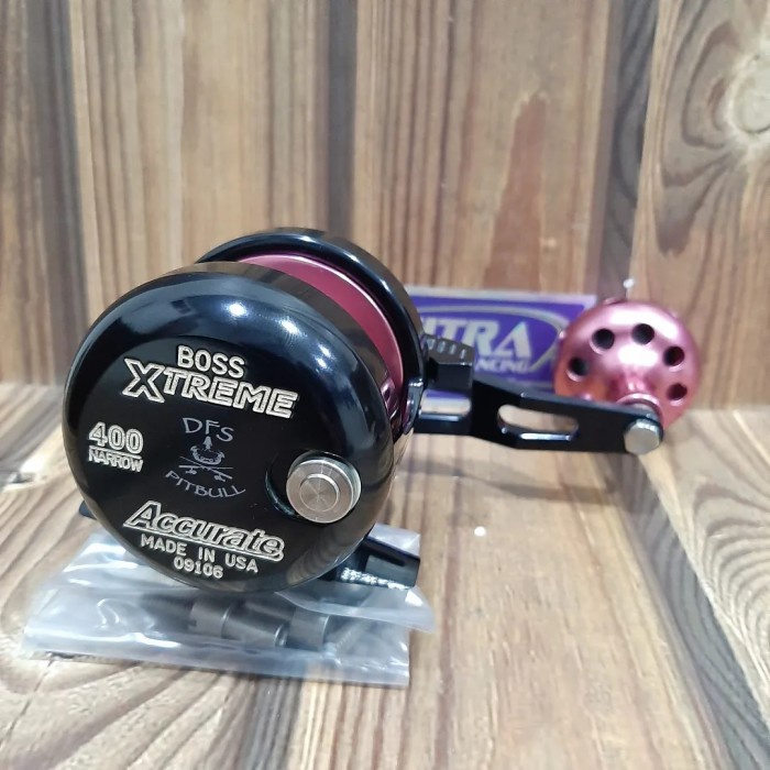 Accurate boss extreme 400N left handle reel overhead second