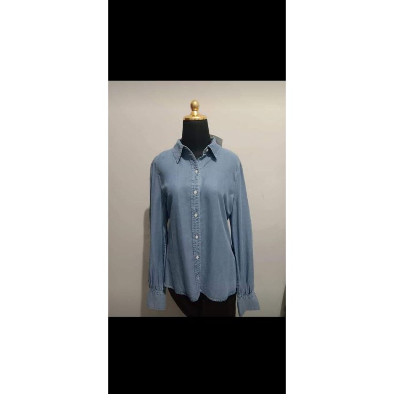 Kemeja Jeans Isuga Wanita