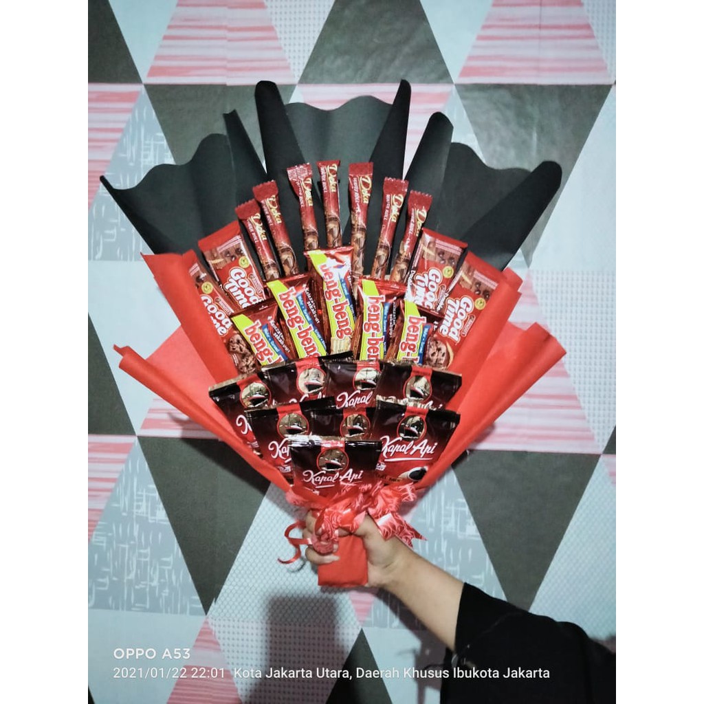 

Buket Snack dan Kopi (wajib membeli dus packing )