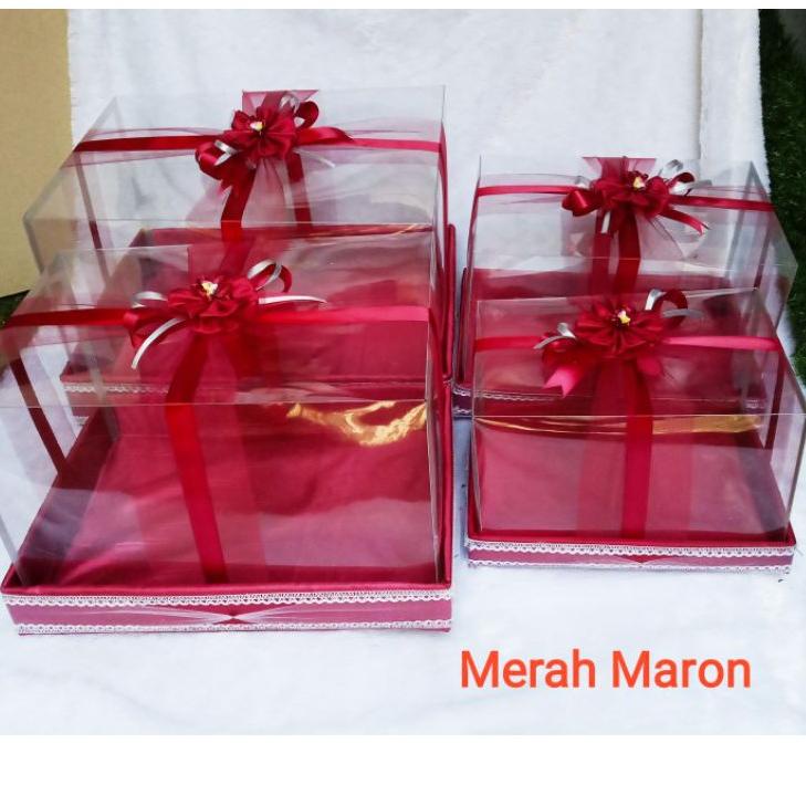 

Wow Murah Meriah.. BOX KOTAK SESERAHAN HANTARAN MIKA PERNIKAHAN LAMARAN PARSEL BINGKISAN 1 SET ISI 4 BOX