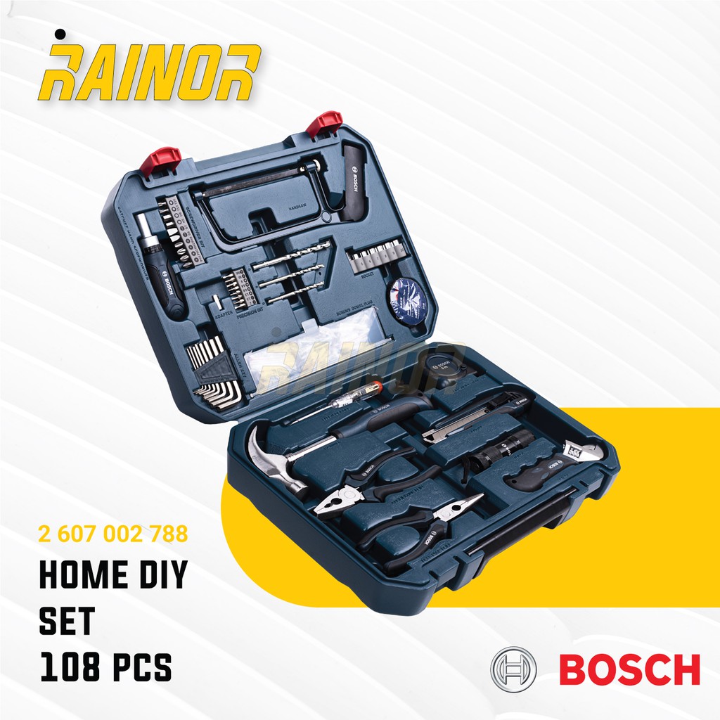 Bosch 108 Tool Kit Complete Set