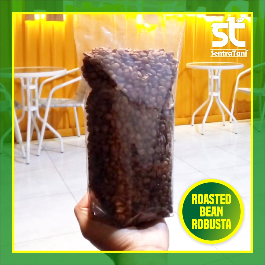 

ROASTED BEAN ROBUSTA NATURAL GRADE A 1 KG