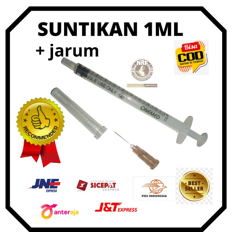 SUNTIKAN/SPET 1ML + jarum