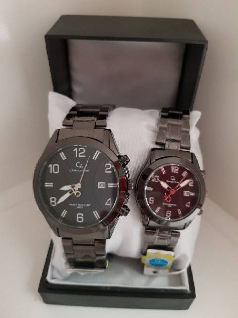 Jam tangan CA original,tgl aktif.couple (free box &amp; batrai cadangan)