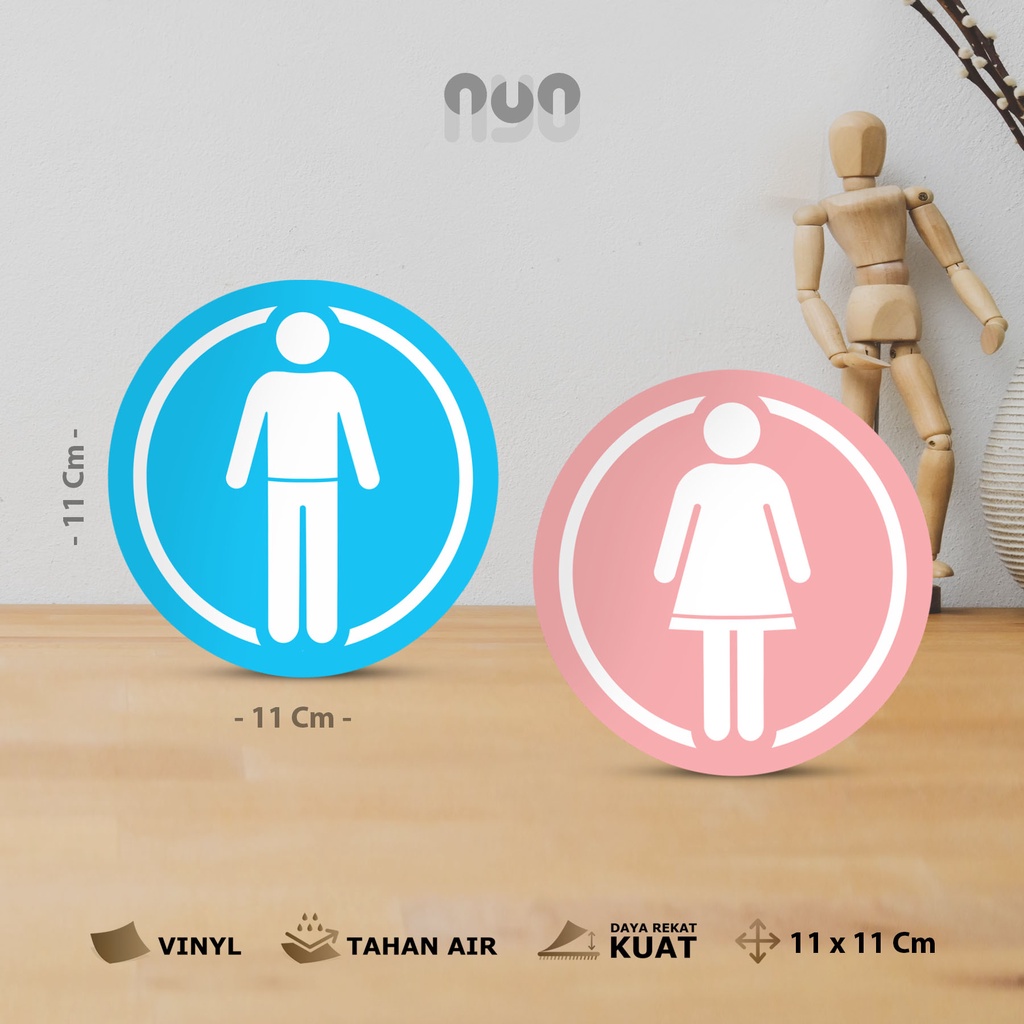 

STIKER ICONIC TOILET PRIA / WANITA