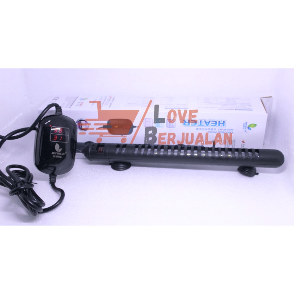 JENECA Heater Digital SX265 500watt Pemanas Aquarium 500w
