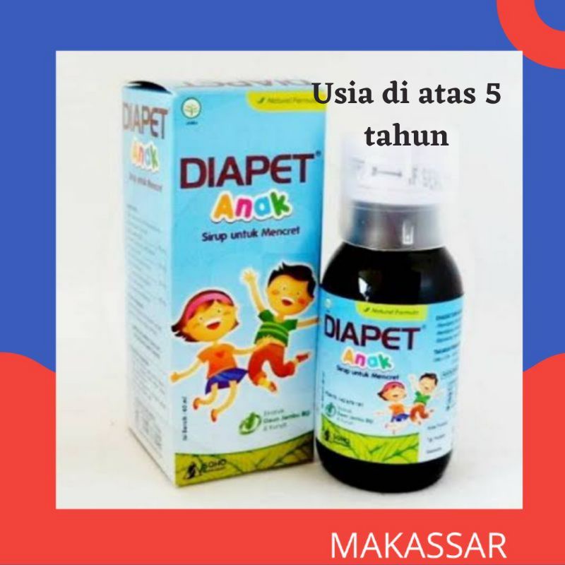 DIAPET ANAK SIRUP 60ML | obat diare anak