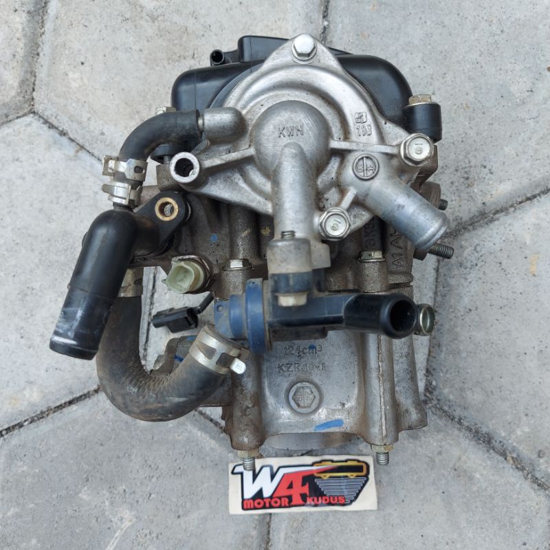 BLOK HEAD VARIO 125 CYLINDER SEHER PISTON HEAD KOP BORING DEKSEL ALL NEW VARIO 125 KODE K60 PNP OLD 