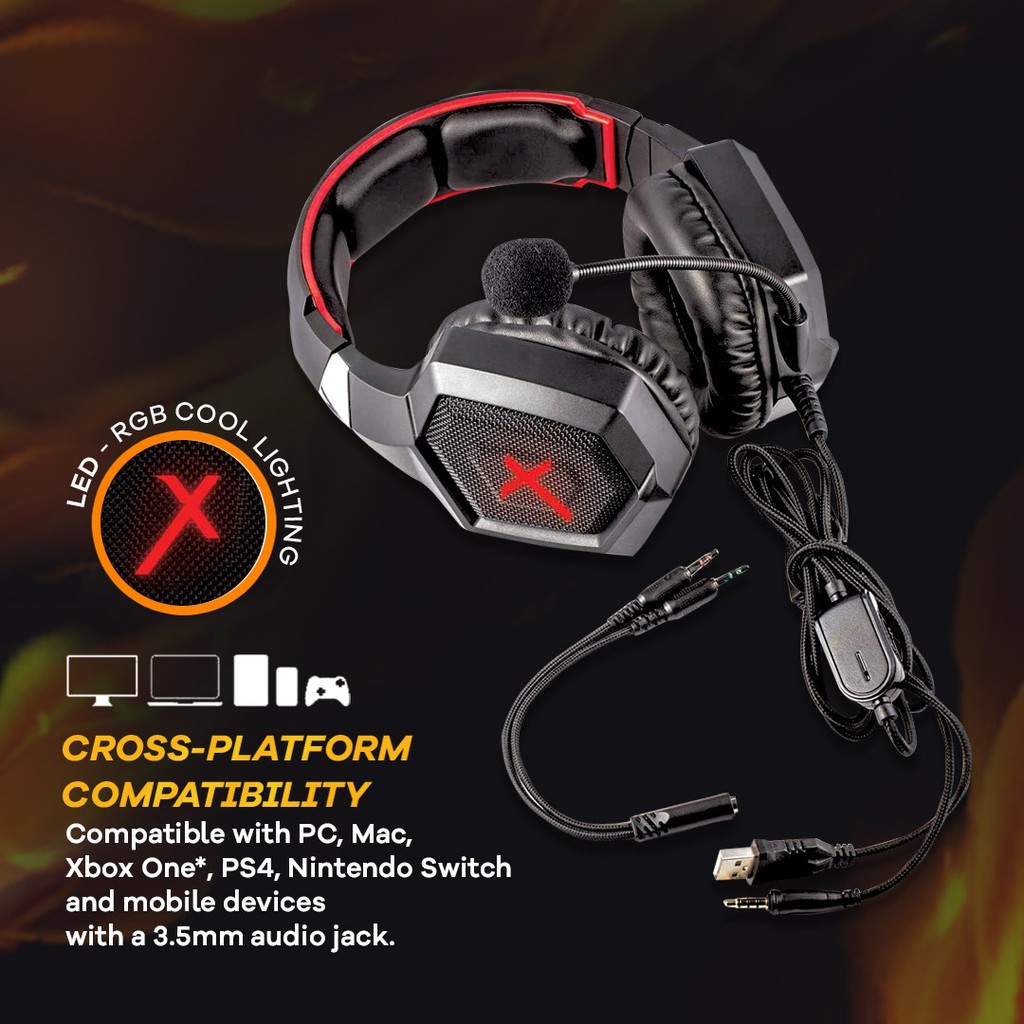 Headset Gaming Headphone Gaming Noise Cancelling JETEX G1 - Garansi 2 Tahun