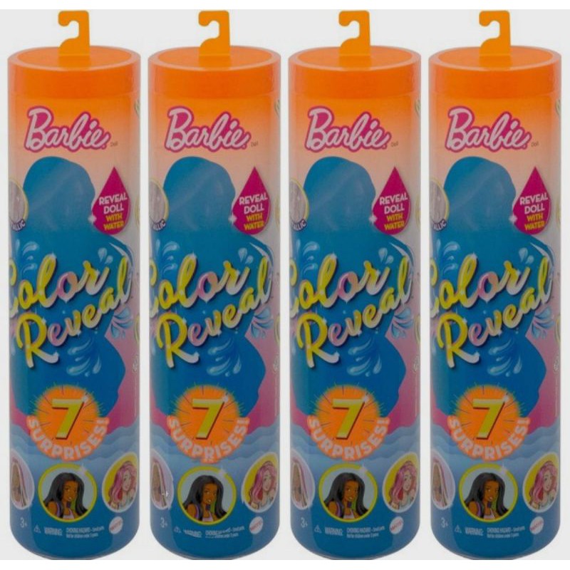 Barbie Color Colour Reveal Doll With 7 Surprises Original - Mainan Boneka Anak Bisa Berubah Warna