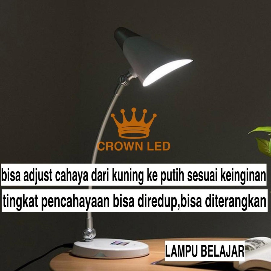 Lampu meja belajar led lampu tidur led lampu baca led lampu kerja led